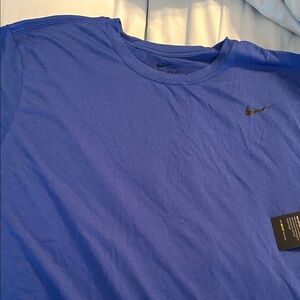 Nike Dri-Fit Men's Royal Blue Short Sleeve Tee